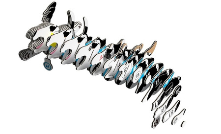 Eugy Eko 3D Układanka Pies Nadzieja