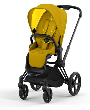 [OUTLET] Cybex Priam 4.0 Mustard Yellow - stelaż Chrome Black