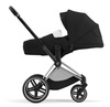 [OUTLET] Cybex Priam 4.0 Rama w Zestawie Ze Stelażem Siedziska Chrome + Czarny