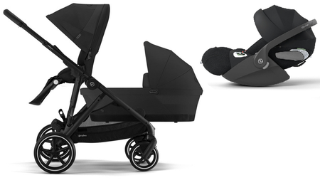 Cybex Gazelle S Wózek Głęboko-Spacerowy Rok Po Roku + Cybex Cloud T I-Size Plus Fotelik Samochodowy