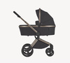 Anex Flo Wózek Głęboko-Spacerowy Solo + Cybex Aton B2 i-Size Fotelik Samochodowy 0-13kg + Baza One Volcano Black	