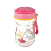 Canpol Babies Bidon ze składaną rurką silikonową z odważnikiem 350ml 56/521 Kotek