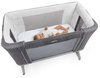 Chicco Next2Me Forever Łóżeczko Dostawne 3w1 do 22kg Moon Grey + Prześcieradło 2szt Pink Pois