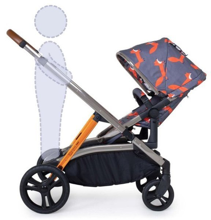 Cosatto Wow XL Wózek Rok po Roku 2w1 Charcoal Mister Fox