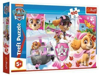 Trefl Puzzle 100 Elementów Skye W Akcji/paw Patrol