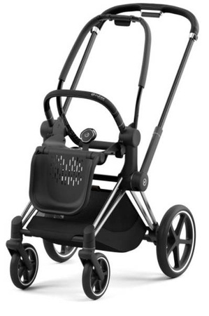 [OUTLET] Cybex Priam 4.0 Rama w Zestawie Ze Stelażem Siedziska Chrome + Czarny