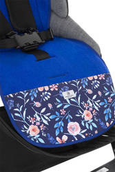 Simple Wool Wkładka Termoaktywna Antypotowa  Do Wózka Niebieskie Piwonie