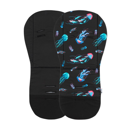 Petite&Mars Street2  Wózek Spacerowy Black Limited 100 Jellyfish Complete