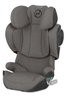 Cybex Solution Z I-Fix Fotelik Samochodowy 15-36kg Soho Grey Plus + Tapicerka Letnia Wysyłka Losowo + Nakładka na Pas