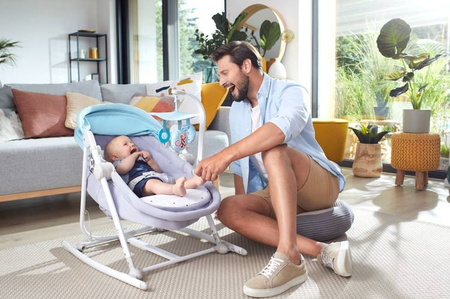 Kinderkraft Unimo Up Leżaczek Pink