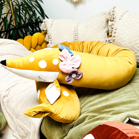 SenLove Poduszka Wałek Ochraniacz do Łóżka Sarenka