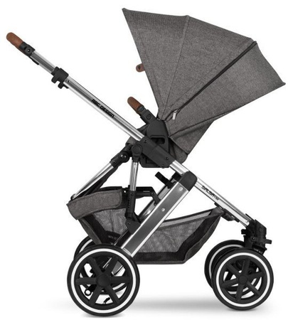 ABC Design Salsa 4 Air Wózek Głęboko-spacerowy + Tulip Fotelik Samochodowy 0-13 kg Diamond Edition - Asphalt