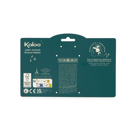 Kaloo Miękka Pozytywka Królik Ceglany Lapinoo