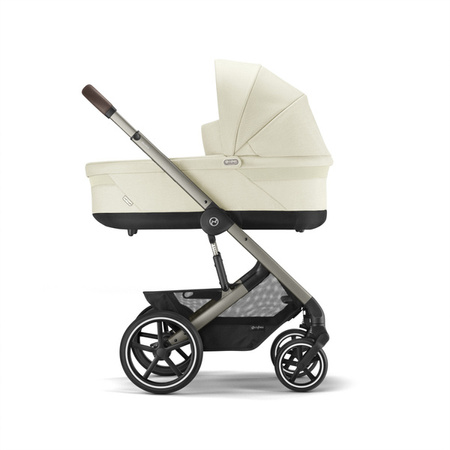Cybex Balios S Lux Wózek Spacerowy Seashell Beige Rama Taupe