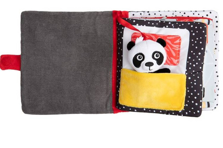 Canpol Babies Sensoryczna Książeczka Manipulacyjna BabiesBoo Panda 68/088