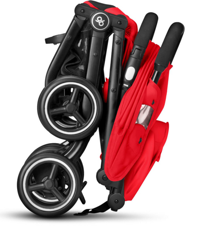 Cybex GB Qbit + Wózek Spacerowy All-City FASHION COLLECTION ATLANTIC ORANGE