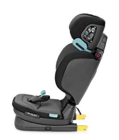 PegPerego Viaggio 2-3 Flex I-Size Fotelik Samochodowy z Bazą Isofix 15-36kg Crystal Black