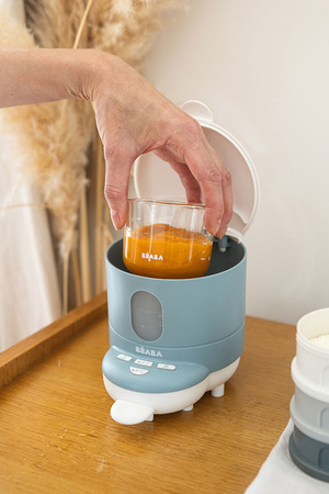 Beaba Bib'expresso® Ekspres do mleka 2w1 Baltic Blue Edycja limitowana