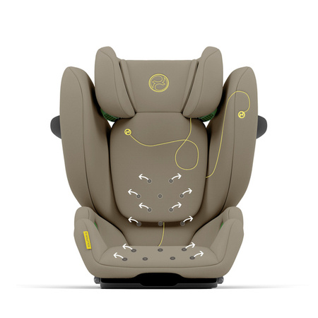 Cybex Solution G i-Fix Fotelik Samochodowy 15-50 kg Seashell Beige
