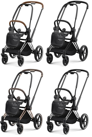 Cybex Priam 4.0 Tapicerka Siedziska Eco Onyx Black