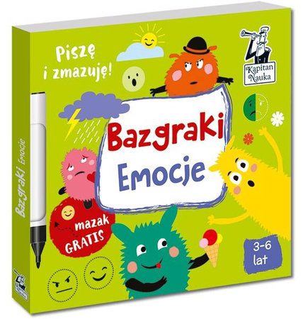 Kapitan Nauka Bazgraki Emocje 3-6 lat