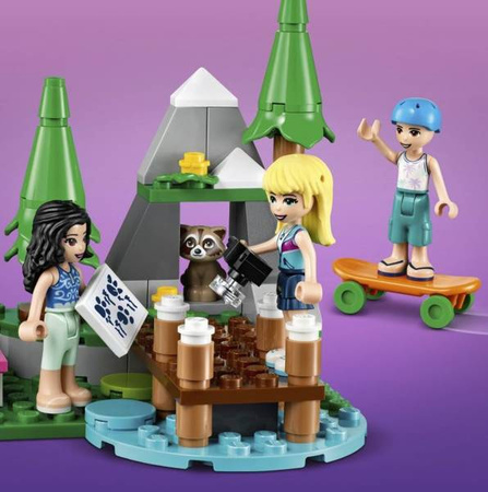 Lego Friends Leśny Mikrobus Kempingowy i Żaglówka