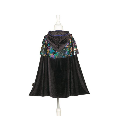 Souza! Peleryna z kapturem i cekinową narzutką kostium Bella 5-7 lat