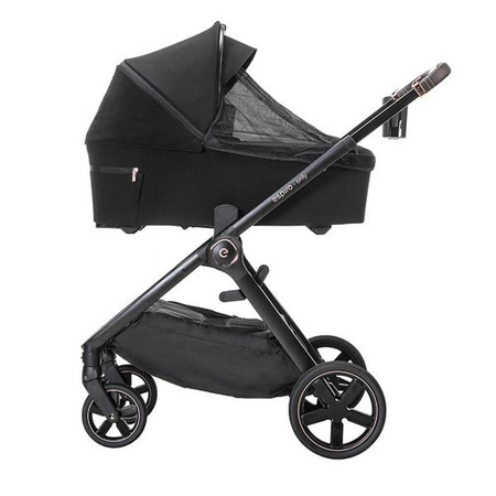 [OUTLET] Espiro Only 2023 Gel Wózek Głęboko-Spacerowy 2w1 117 Graphite Anthracite