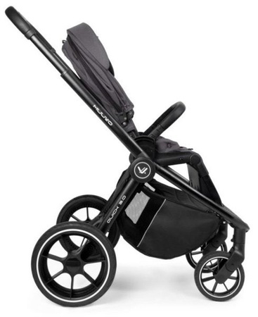 Muuvo Quick 3.0 Wózek Głęboko-Spacerowy Pure Pink + Cybex Aton B2 i-Size Fotelik Samochodowy