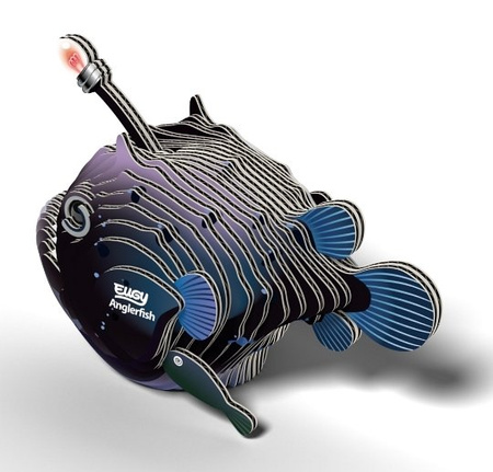 Eugy Eko 3D Układanka Ryba Żabnica Głębinowa Anglerfish
