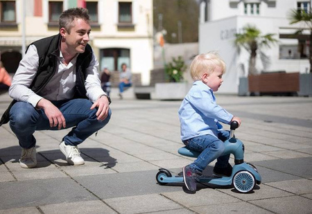 [OUTLET] Scootandride Highwaykick 1 Jeździk i Hulajnoga 2w1 1-5 Lat Steel