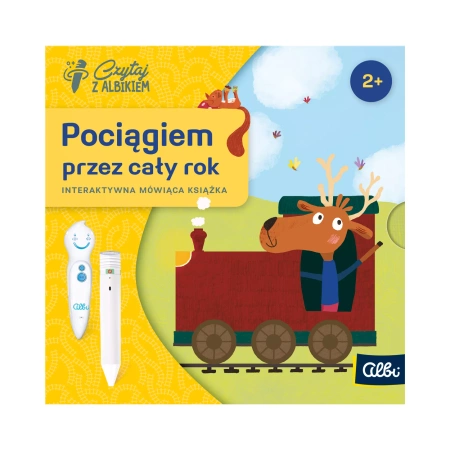 Albi Czytaj Z Albikiem Książka Mini Pociągiem Przez Cały Rok