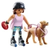 Playmobil - my Life Skaterka z retriverem 71739