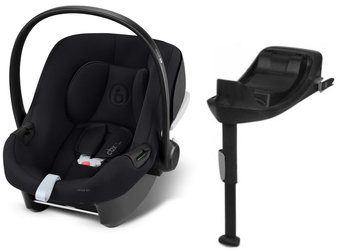 Cybex Aton B2 i-Size Fotelik Samochodowy 0-13kg  Volcano Black + Baza One Isofix do Fotelika