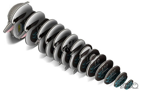 Eugy Eko 3D Układanka Ptak Kukabura