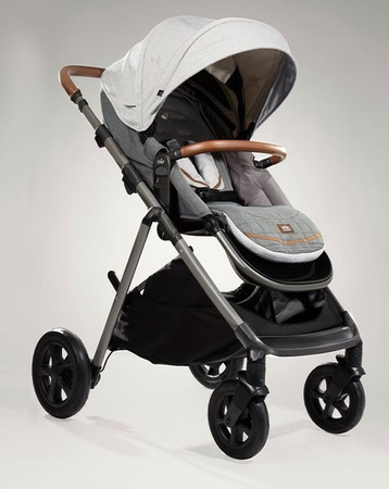 Joie Aeria Wózek Spacerowy + Gondola + Śpiworek + Torba Dla Mamy Zestaw 4w1 Signature Oyster