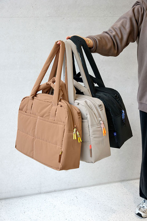 Lassig Green Label Torba dla mam z akcesoriami Everyday almond