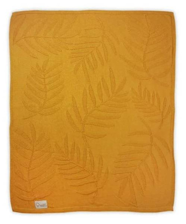 Albero Mio Kocyk Dzianinowy Liść  Tropics