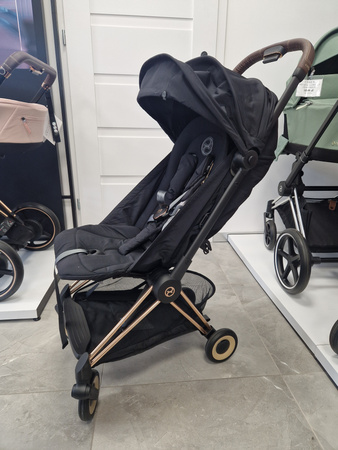 [OUTLET] Cybex Coya Wózek Spacerowy Rama Rosegold Sepia Black