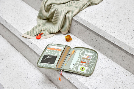 Lassig Green Label Etui na dokumenty Leo light khaki