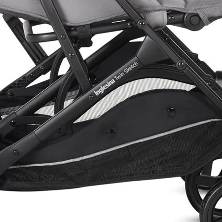 Inglesina Twin Sketch Wózek Bliźniaczy Grey
