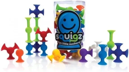 Fat Brain Toy Zestaw Startowy Klocki Przyssawki Squigz