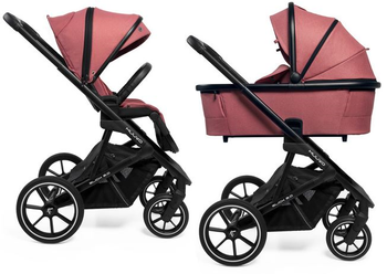 [OUTLET] Muuvo Slick 2.0 Wózek Głęboko-Spacerowy Pure Pink