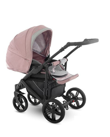 Camarelo Baleo Wózek Głęboko-Spacerowy 2w1 Ba-Pink