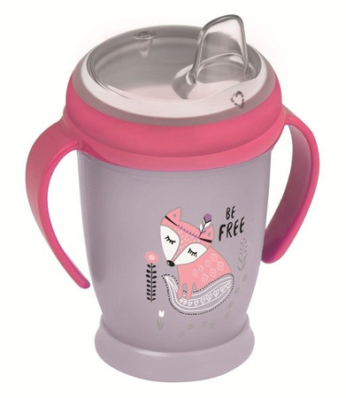 Lovi Sippy Master Indian Summer Girl Mój Kubek Niekapek 250ml  różowy