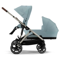 Cybex Gazelle S Wózek Rok Po Roku Rama Taupe Stormy Blue 