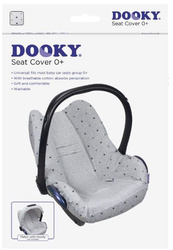 Dooky Pokrowiec do Fotelika 0-13 kg Light Crowns