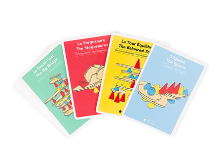 OPPI Kreatywny zestaw konstrukcyjny średni Piks Medium 44 el. + Zestaw 24 kart kreatywnych 3+