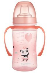 Canpol Babies EasyStart Exotic Animals Kubek Treningowy 240 ml -  35/208_pin Różowy