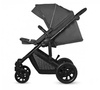 Kinderkraft Prime Lite Wózek Głeboko-spacerowy 3w1 Black Anthracite